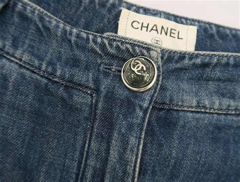 chanel blue jeans